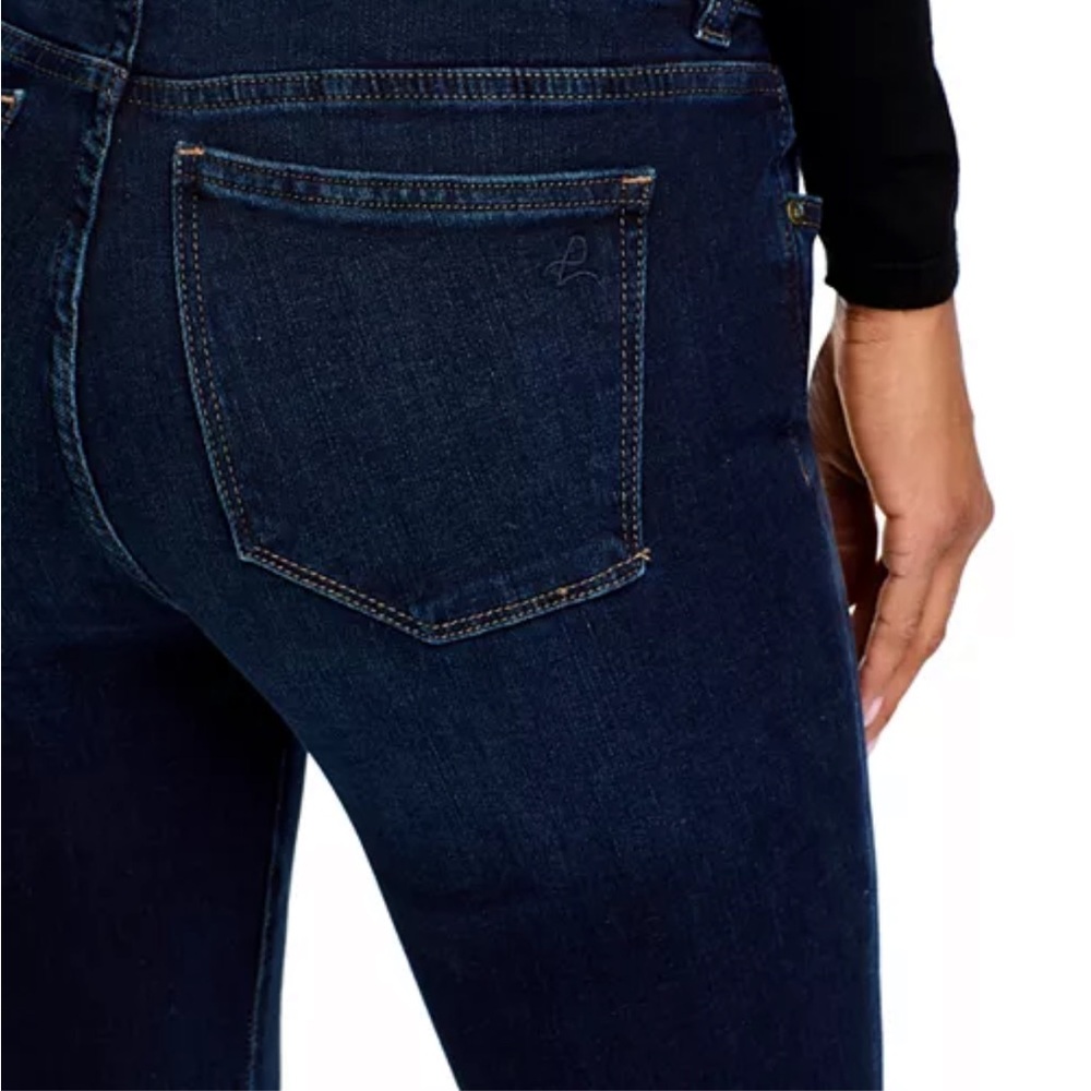 DL1961 Florence Instasculpt Smart Denim Mid Rise Skinny Jeans in Warner - Picture 5 of 14